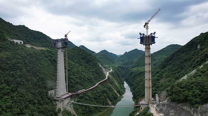 決勝天塹 | 博遠掛籃助力中交路建甕馬鐵路南北延伸線7座連續梁施工